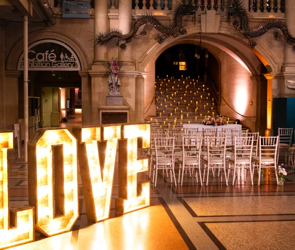 BMAG Love sign